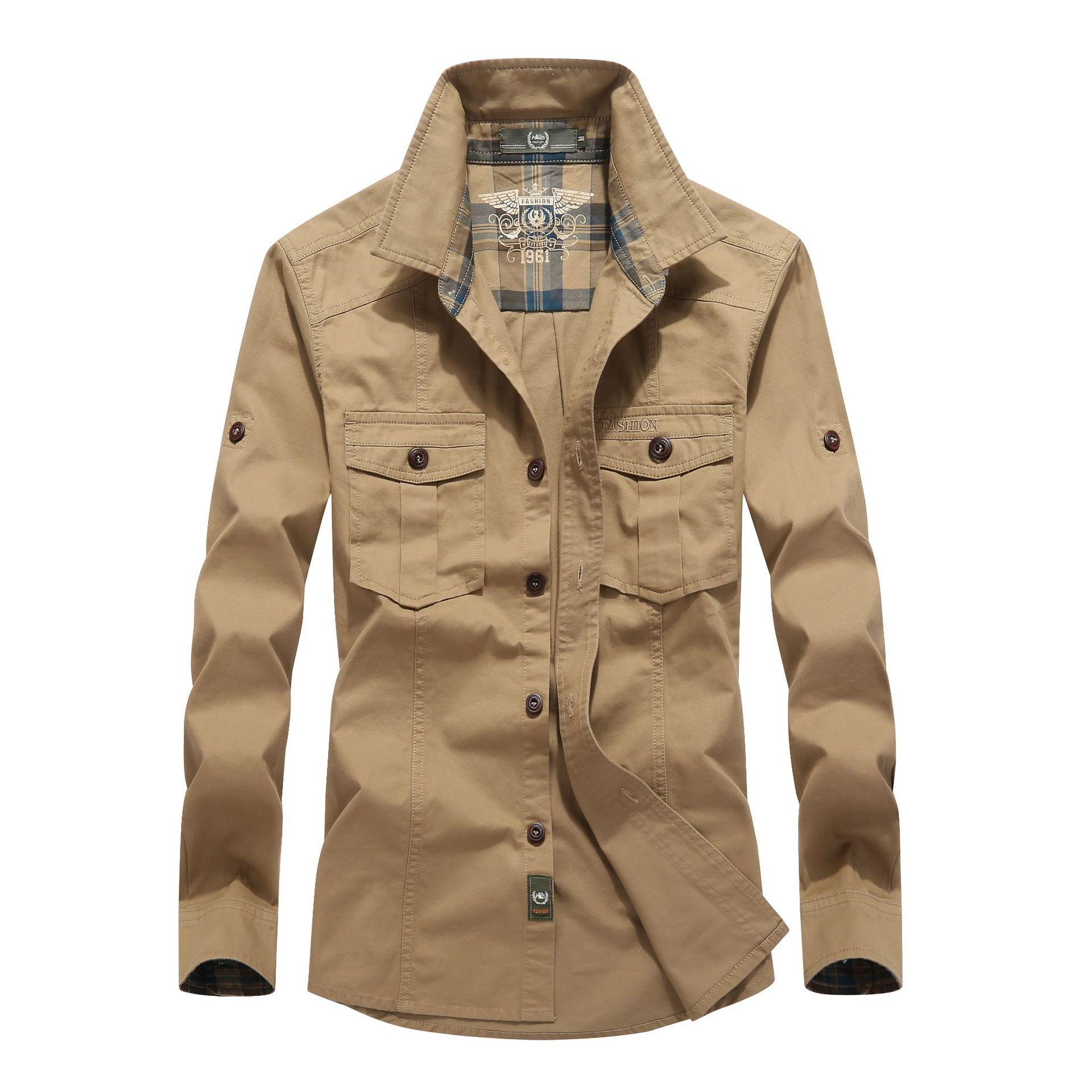 Мужская рубашка с длинным рукавом — фото 3