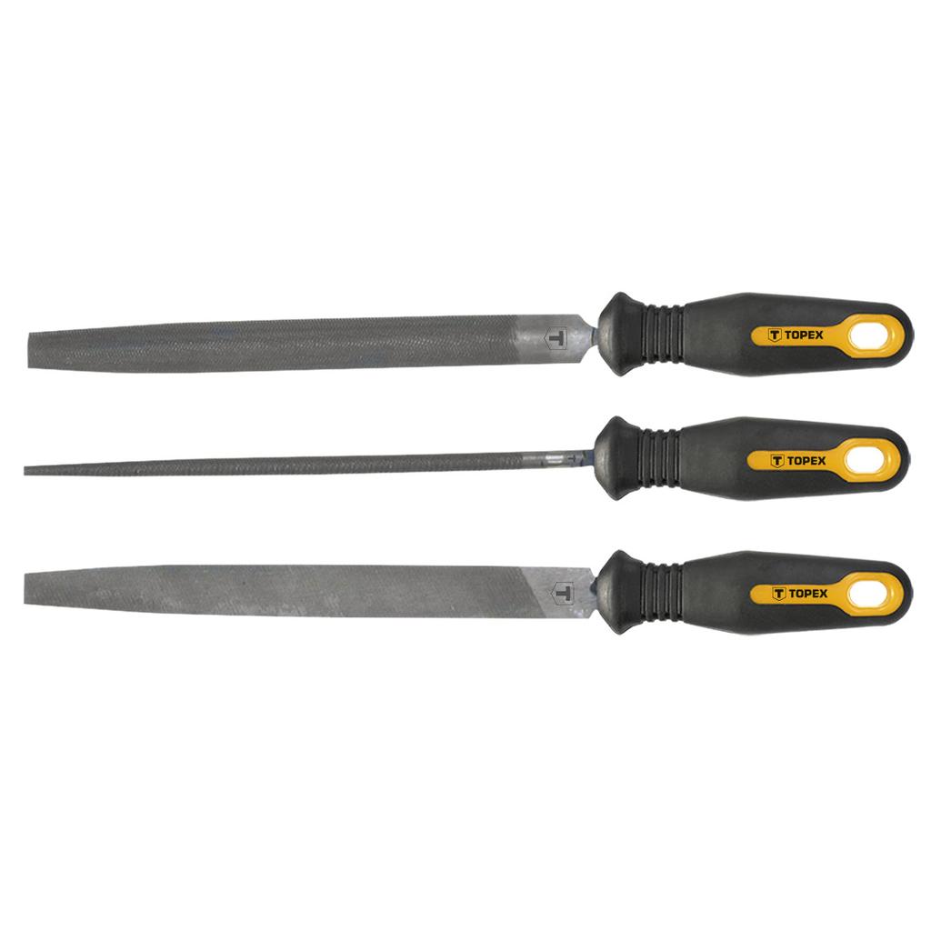 Metal files, 200 mm/2, set of 3