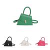 Fashionable Textured Handbag 2024 New Summer Crossbody Bag Vintage Chic Shoulder Bag Pu Leather