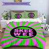 3pcs AKA Logo1 Pattern Bedding Set Duvet Cover Set Includes Duvet Cover &pillowcases, Perfect All Season Bedroom Decoration & Gift