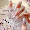 Mini French Bow Tie Nail Art Decorations - Mixed Size Colored Resin Rhinestones Accessories