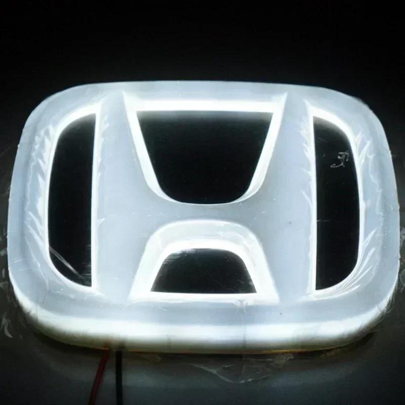 Car Front Grille LED Rear Trunk Emblem Light Badge Sticker for Honda Accord Odyssey CRV Jazz Civic CITY Crosstour Inspire Pilot
