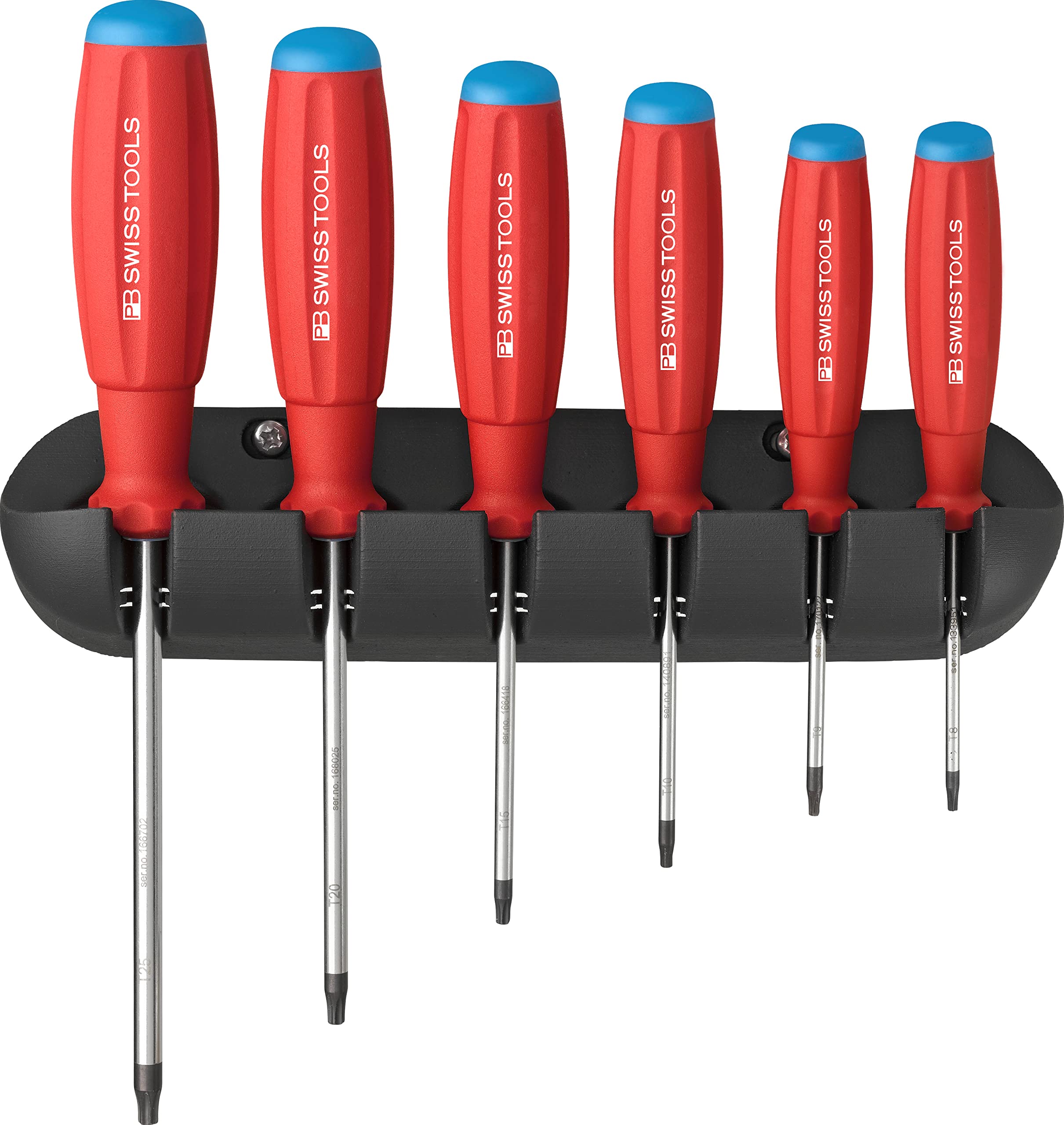 

PB Swiss Tools 6-Piece SwissGrip Hexalobular Screwdriver Set with Holder, Paper Box 8440.CBB