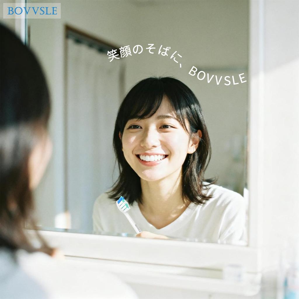 BOVVSLE Electric Toothbrush Replacement Brushes for Philips Sonicare DiamondClean with White of [2025 Model] Cover, (Pack 10)