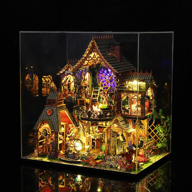 Jiate Magic Forest DIY Villa Castle Model Toy Ornament