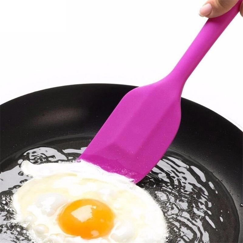 3Pcs Creativity Silicone Spatula Scraper Brush Spoon Kitchen Baking Tools Set  Gadget Accessories
