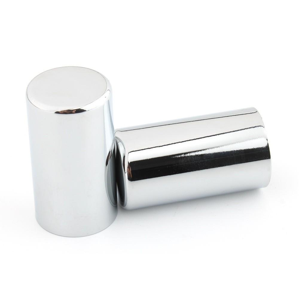 Premium Chrome Rear Fender Bolt Decorative Caps For Xl883 Boy Fat