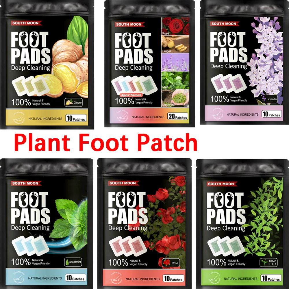 Cleansing Herbal Deep Foot Pad Detox Foot Patches Pad for Stress Relief Deep Sleep Body Toxins Feet Slimming Foot Pads