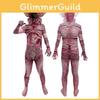 Halloween Cosplay Zombie Jumpsuit With Mask For Roleplay Game Party Special Characters Included