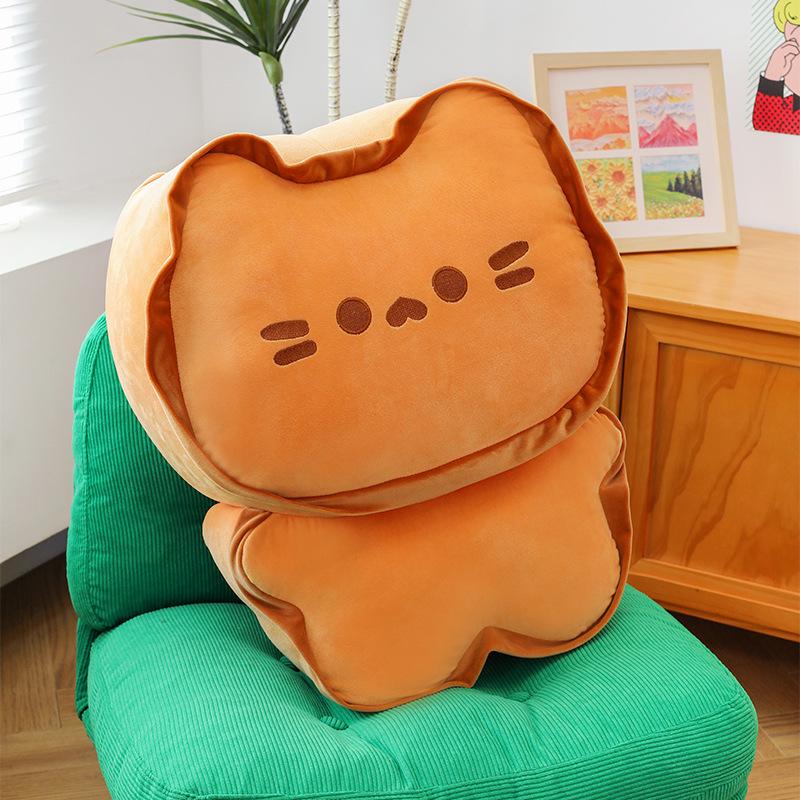 

Подушка-ролл Плюшевая игрушка Кот Калико - Дизайн Желтого Печенья 20cm, 0.13kg