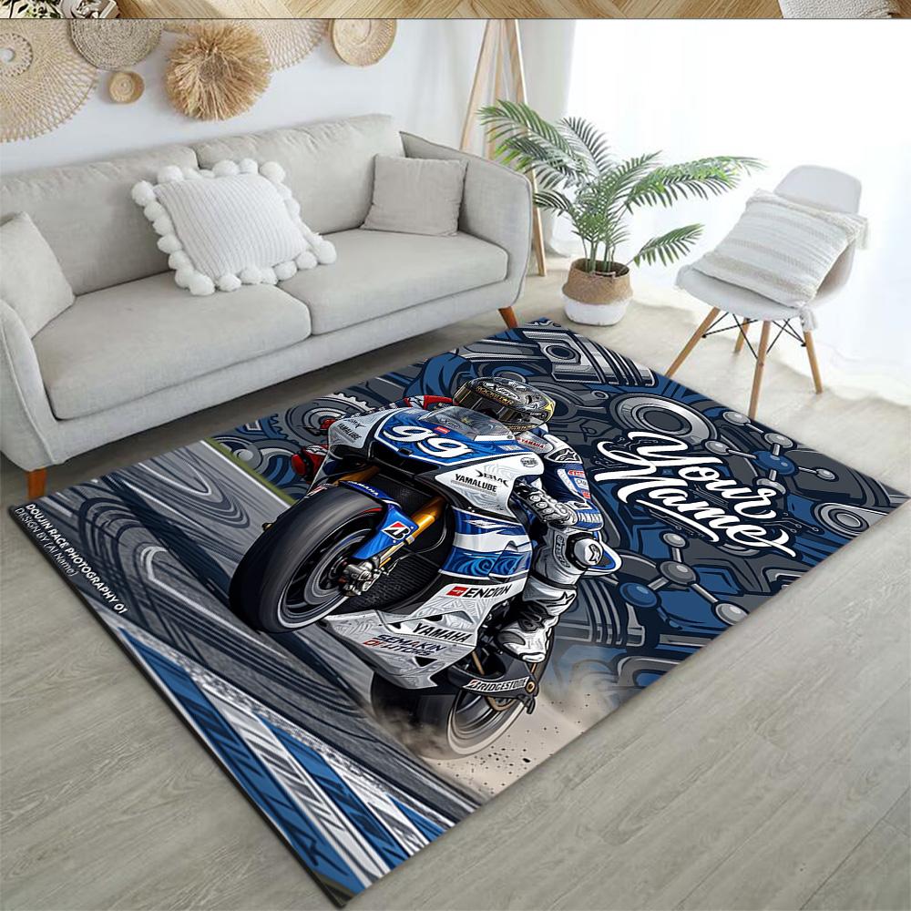Jorge Lorenzo Customize Your Name Area Rug Design For Study Room Dining Room Foyer Entryway Antislip Rug Decorate Offices Spiritual Gift