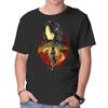 Unisex Crew Neck T-Shirt Scholar And Mage Expeditioner Graphic Short Sleeve Casual Tee