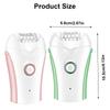 Electric Hair Depilator USB Rechargeable Hair Trimmer Perfect for Face and Body