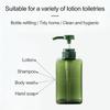 100-650Ml Kare Şişe Sıvı Sabun Çırpılmış Köpük Noktaları Şişeleme Şampuan Losyon Duş Jeli Pompalı Şişeler ve Sabunluk