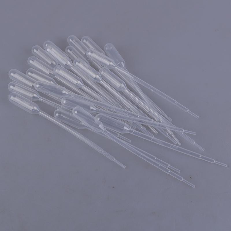 100Pcs 1Ml Disposable Plastic Eye Dropper Set Transfer Graduated Pipettes