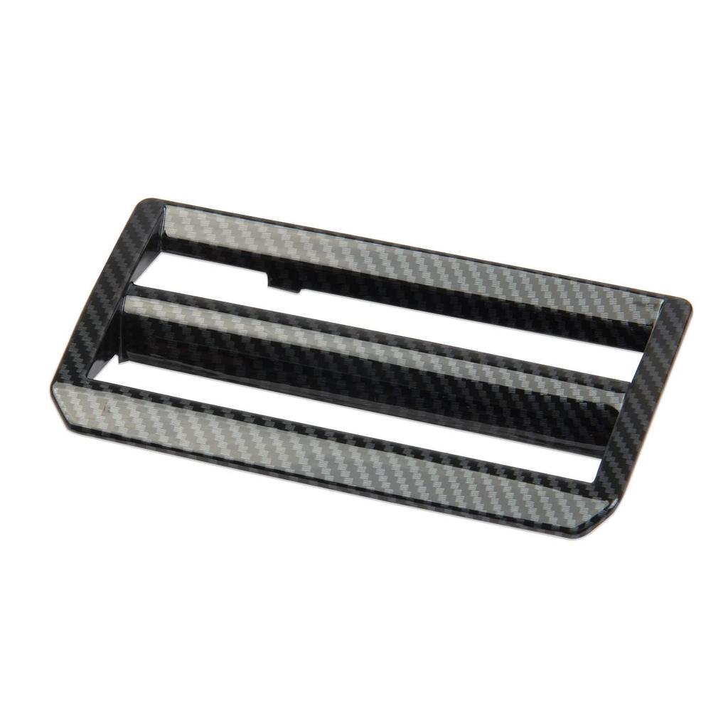 Carbon Fiber Side Console Headlight Switch Panel Cover Trim Accessories for Toyota Tundra 2022-2026 Sequoia 2023-2026