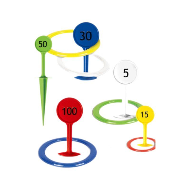 Kids' Outdoor Ring Toss Game - Interactive Beach and Lawn Toy for Parent-Child Fun