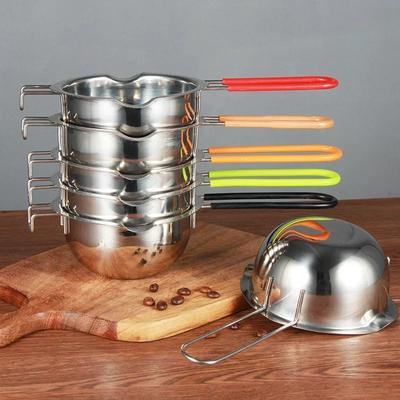 Stainless Steel Candle Melting Pot Food Grade Chocolate Ice Cubes Butter Candy Melting Container Baking and Candle Making New