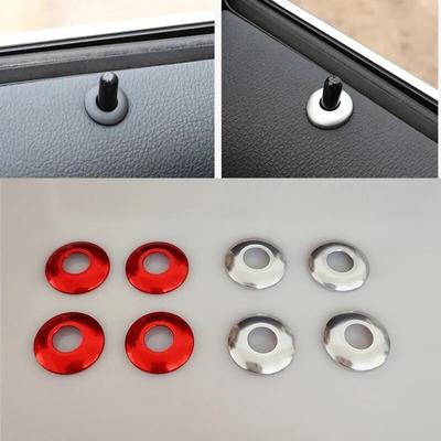 4Pcs Car Door Lock Knob Grommet Ferrule Covers Trim For BMW Z3 E36 3 Series E90 F30 F31 320 328 335