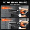 Core Drill Machine 0.8-7.9in Dia 3000W Diamond Core Drill Rig with Stand