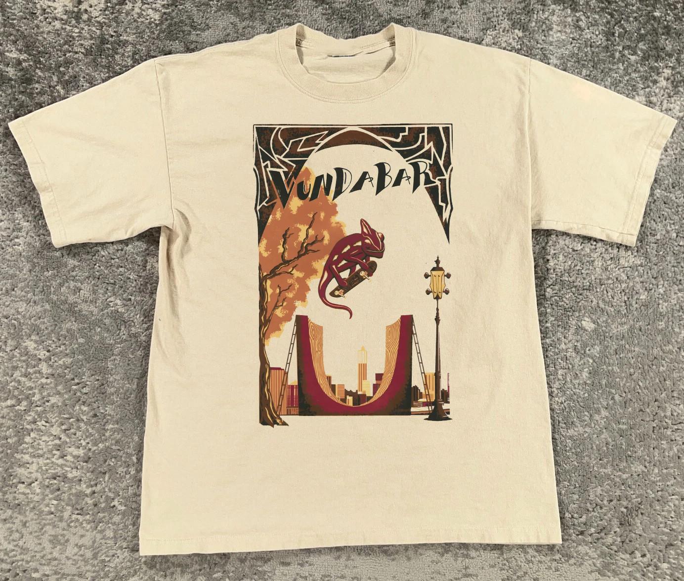 Vundabar Band Tee All Sizes S-5XL Beige Shirt Gift for Fans PP2560 XL