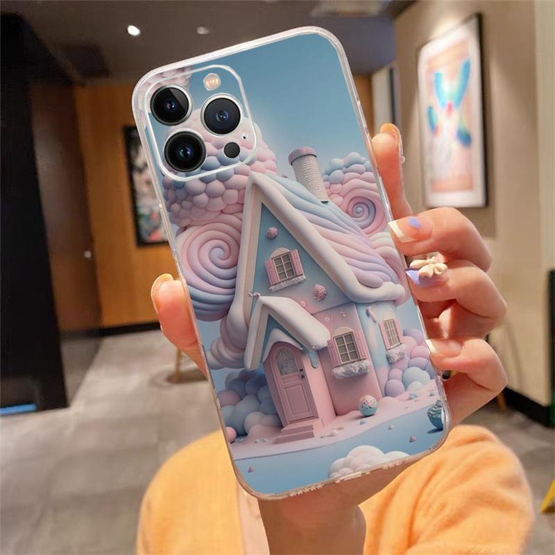 Cute Candyland Phone Case For Iphone 15 14 Pro Max 13 12 11 Pro Max XSMax XR 12 13 Mini 14 Plus