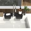 Kitchen Sink Splash Guards Drying Rack and Soap Holder Kitchen Sink Supply Faucet Splash Mats,Bathroom