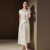 Women's Summer Two-Piece Short-Sleeve Top & Skirt Set