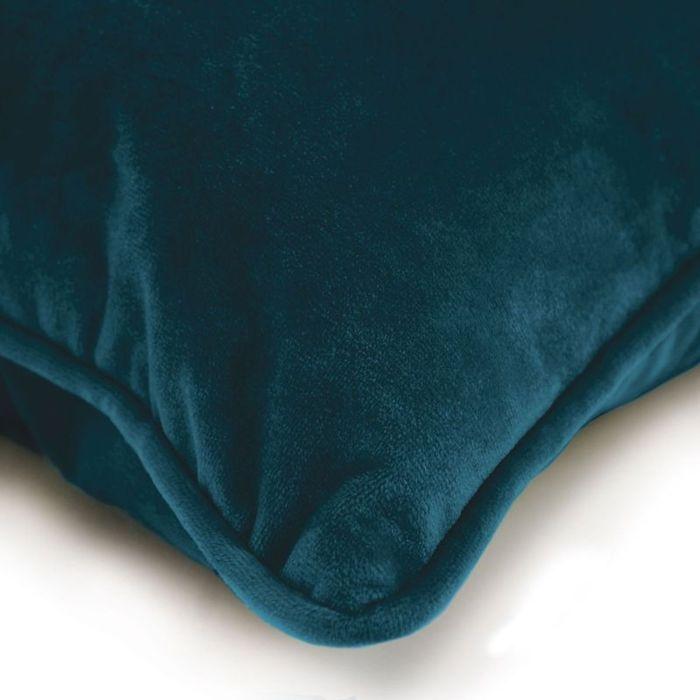 Intense Blue Velvet Cushion 60x40