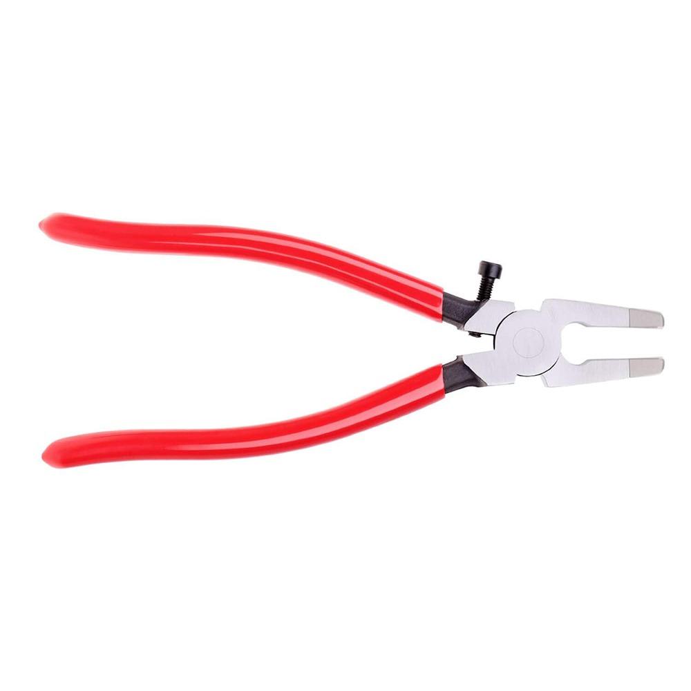 Adjustable Screw Key Fob Pliers 8 Inch Locking Pliers New Glass Grozer Nippers  Stained Glass Work