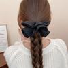 Silk Hair Tie and Scrunchie Set for Stylish Korean Hair Hair High Cute Hair Ornament Hair Beautiful Hair Solid Hair Perfect for and Gifts 2-Piece