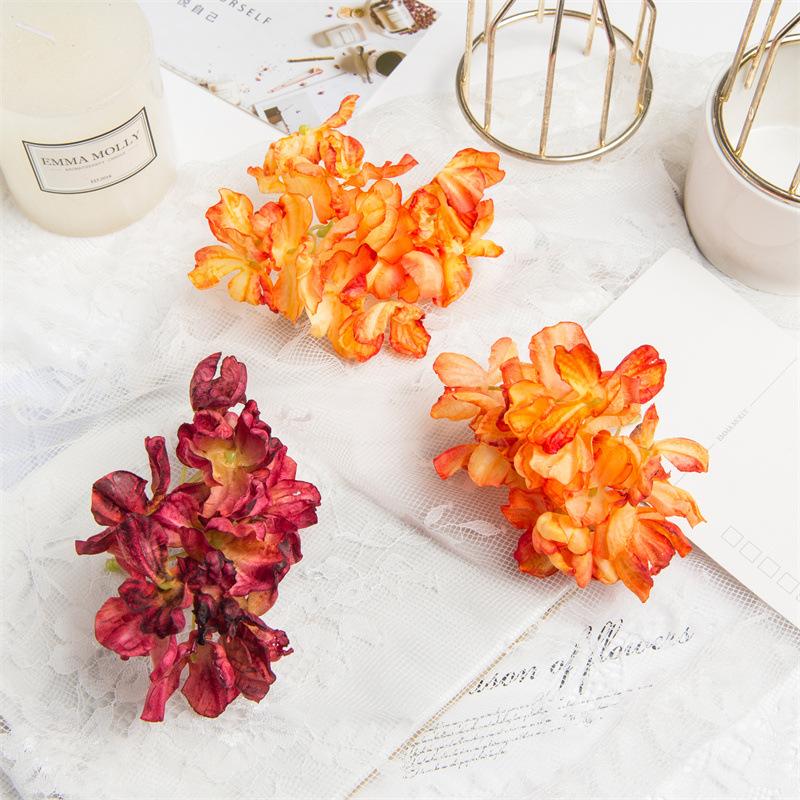 Simulație Hortensie Decorațiune Fotografie Acasă Ghid Drum Arc Consumabile Nuntă Decorațiuni Florale Recuzită Studio Recuzită Filmare Flori Artificiale