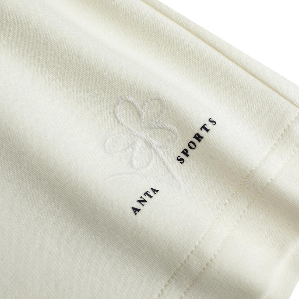 Anta Loose Knit Five-Point Shorts Women Bottoms Ivory-White 962628302-2