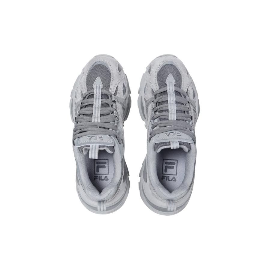 Fila Retro Breathable Low-Top Casual Shoes Unisex Sneakers Gray White 1JM00790D_050