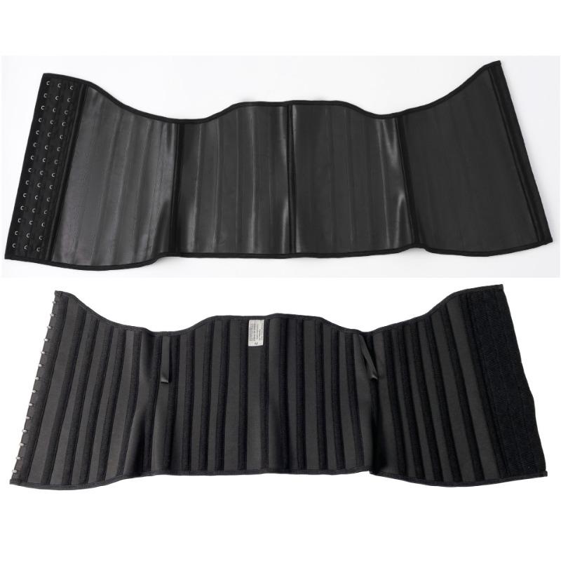 Women 25 Bones Sweat Waist Trainer Tummy Control Latex Body Shaper Waist Cincher