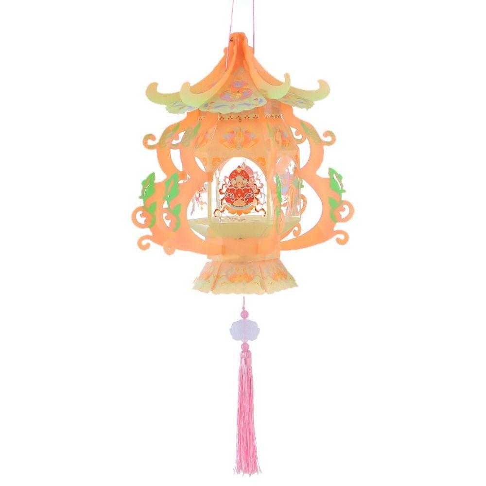 Traditional Chinese Style Mid-Autumn Festival Lantern LED Lantern Toys  Holiday Decorations