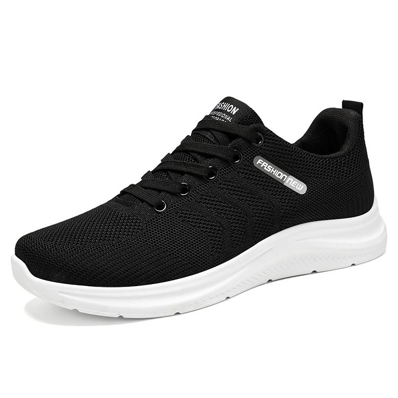 Shoes Men's Shoes New Breathable Mesh Shoes Soft Sole Comfortable Casual Single Shoes Simple Versatile Dad Shoes Sports Shoes
