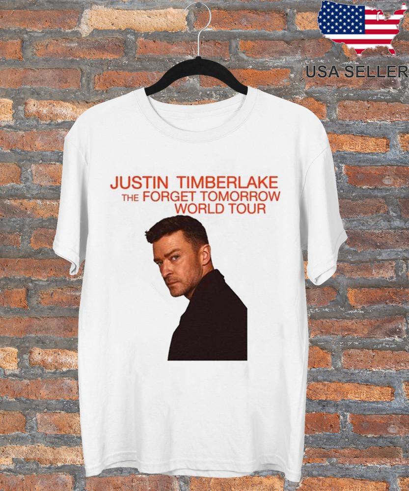 Justin Timberlake Tour 2024 Forget Tomorrow World Tour T Shirt Full Size S5XL B Unisex T-Shirt XL