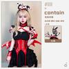 Halloween Sexy Little Demon Maid Costume Sweet Spicy Witch Demon Night Elf Vampire Bat Costume