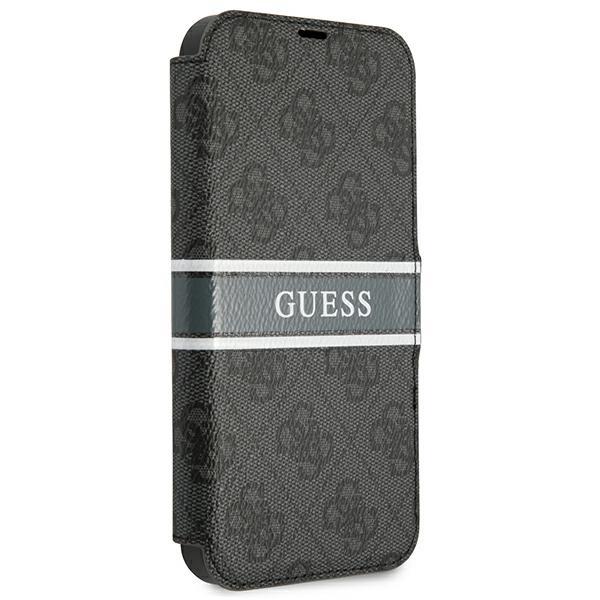 Guess Gubkp13S4Gdgr Iphone 13 Mini 5,4Grigio/Grey Book 4G Stripe