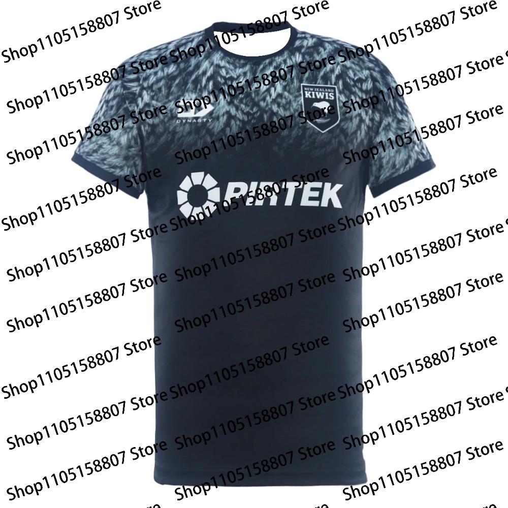 Letnia męska nowa odzież treningowa rugby Nowej Zelandii, szybkoschnący top koszulkowy, unisex, oddychający top do biegania i fitness