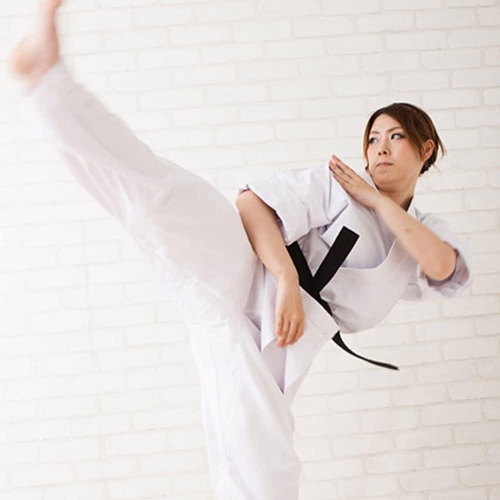 BODYMAKER Pure White Full Contact Karate Gi and Bottom 2 2 Karate Gi Karate Gi Clothes White Karate Dogi Pure White (Top Set) No.