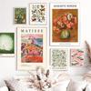 Van Gogh Matisse Picasso William Poster Drucke Raumdekoration Abstrakte Leinwandmalerei Blumenwandkunst für Wohnzimmer Wohnkultur