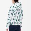 Fila Athletics Letter Print Knitted Sports Hoodie Women Hoodies A11W213205F-ZA