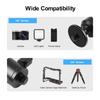 Universal Ball Head Adapter 1/4in / 3/8in Screw Aluminum Alloy 360Swivel Mount for Camera Tripod Light Bracket Accessory
