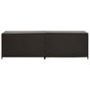 vidaXL Gartenbox Poly Rattan 200x50x60 Cm Braun