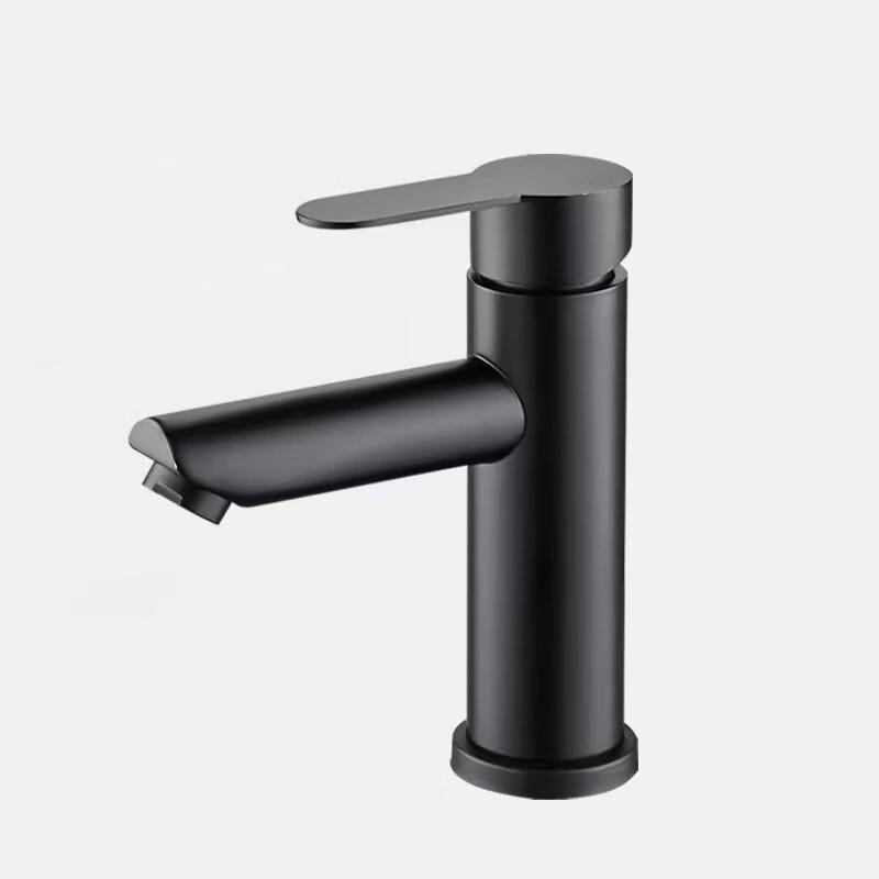 TLXT Stainless Steel Straight Spout Basin Faucet