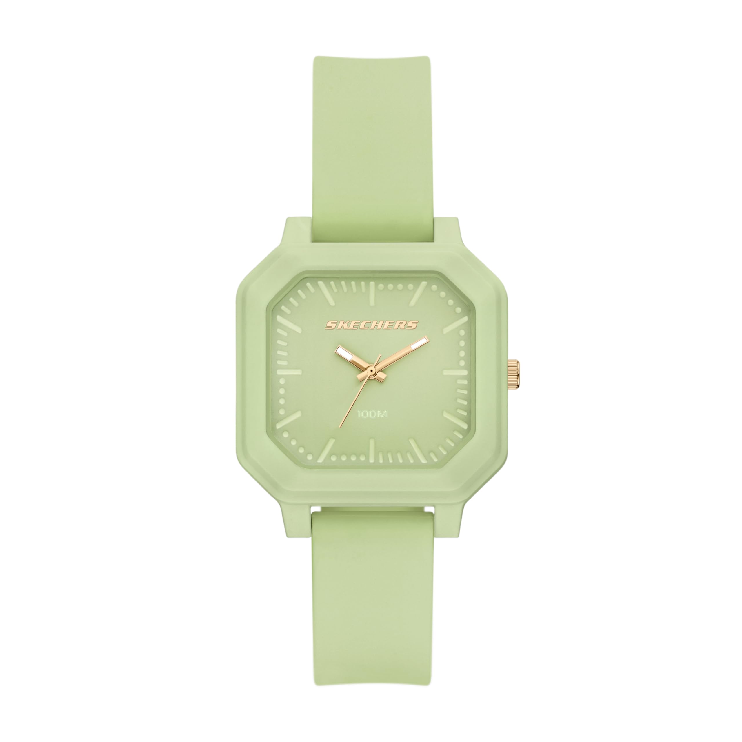 Skechers Analog Silicone Watch SR6379 Women s зелёный