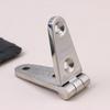 1 Pezzo Acciaio Inossidabile Marino 316 102*26*4mm Robusta Cerniera a Strap para Porta di Barca Fusa 4 Fori Lucidatura a Specchio Ferramenta per Barca