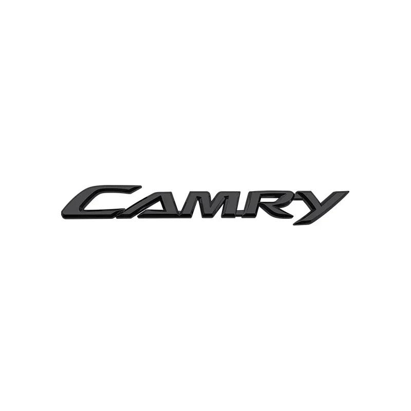 3D ABS high quality for Toyota Camry car Letter front Emblem Rear tail trunk Decals badge sticker Decal styling car Accessories